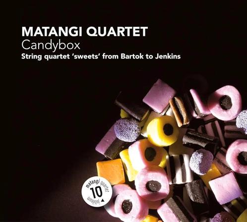 Matangi Quartet - Candy box String Quartet sweets cd, Cd's en Dvd's, Cd's | Klassiek, Zo goed als nieuw, Kamermuziek, Modernisme tot heden