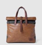 Splinternieuwe Vanguard volleder tas / rugzak, kleur beige, Ophalen of Verzenden, Nieuw, Beige, 30 cm of meer