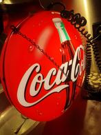 Originele vintage dubbele  coca cola lichtbak topstaat, Ophalen of Verzenden, Zo goed als nieuw, Lichtbak of (neon) lamp