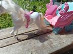 Mooie Barbie zwanenkoets met paard, Ophalen of Verzenden, Zo goed als nieuw, Jongen of Meisje