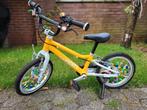 Woom 2, geel, 14 inch, Fietsen en Brommers, Fietsen | Kinderfietsjes, Ophalen, Gebruikt, Minder dan 16 inch