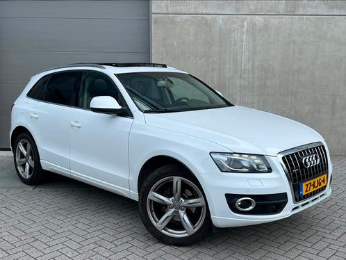 Witte Audi Q5 2.0 Tfsi 4X4 Automaat 211PK S-Line/Leer/Navi!, Auto's, Audi, Bedrijf, Q5, 4x4, Aangepast voor mindervaliden, ABS