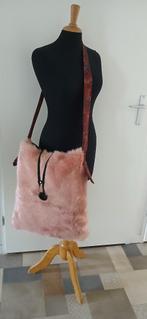Tote bag, tas, roze bont, Sieraden, Tassen en Uiterlijk, Tassen | Damestassen, Ophalen of Verzenden, Nieuw, Roze, Shopper
