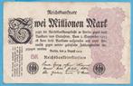 (KC43) Duitsland 2 miljoen Mark 1923, Verzenden, Duitsland, Los biljet