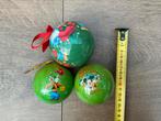 3 nieuwe zgan Disney groene kerstballen Goofy Donald Duck, Verzamelen, Disney, Ophalen, Donald Duck, Nieuw, Overige typen