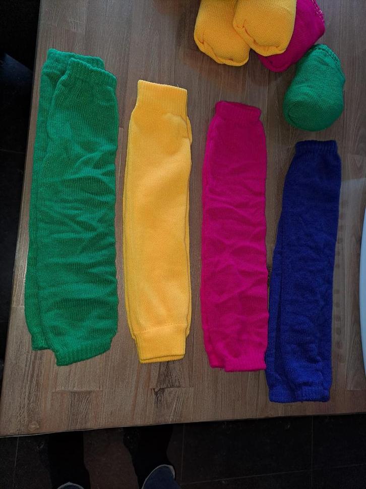 Beenwarmers, diverse kleuren, carnaval, Kleding | Dames, Carnavalskleding en Feestkleding, Zo goed als nieuw, Accessoires, Carnaval