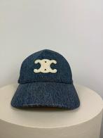 CELINE TRIOMPHE BASEBALLPET IN DENIMKLEUR, Verzenden, Celine, Pet, 57 cm (M, 7⅛ inch) of minder