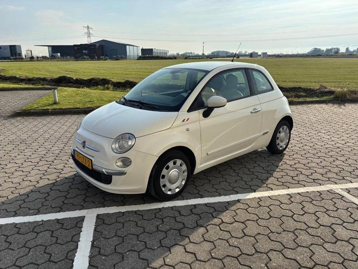 Fiat 500 1.2 C 2010 Wit, Auto's, Fiat, Particulier, Airbags, Centrale vergrendeling, Radio, Benzine, Euro 5, B, Hatchback, Handgeschakeld