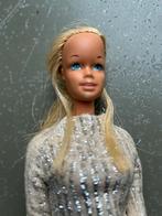 Vintage Barbie Mailbu Sunset 1971 met Silver Sparkle outfit, Verzamelen, Poppen, Verzenden, Zo goed als nieuw, Pop