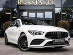 Mercedes CLA-klasse 250e AMG|PANO|CAMERA|SFEERV.|45S PAKKET, Auto's, Mercedes-Benz, CLA, Gebruikt, 4 cilinders, Wit