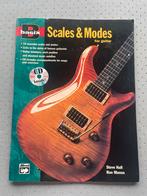 Gitaar Studieboek Scales & Modes + CD, Muziek en Instrumenten, Bladmuziek, Overige genres, Les of Cursus, Ophalen of Verzenden