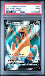 Charizard 153 PSA 9 BRILLIANT STARS, Ophalen of Verzenden, Zo goed als nieuw