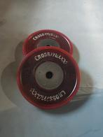 Crossmaxx Bumperplates 25kg (2 stuks), Halterschijven, Gebruikt, Onbekend, Ophalen of Verzenden