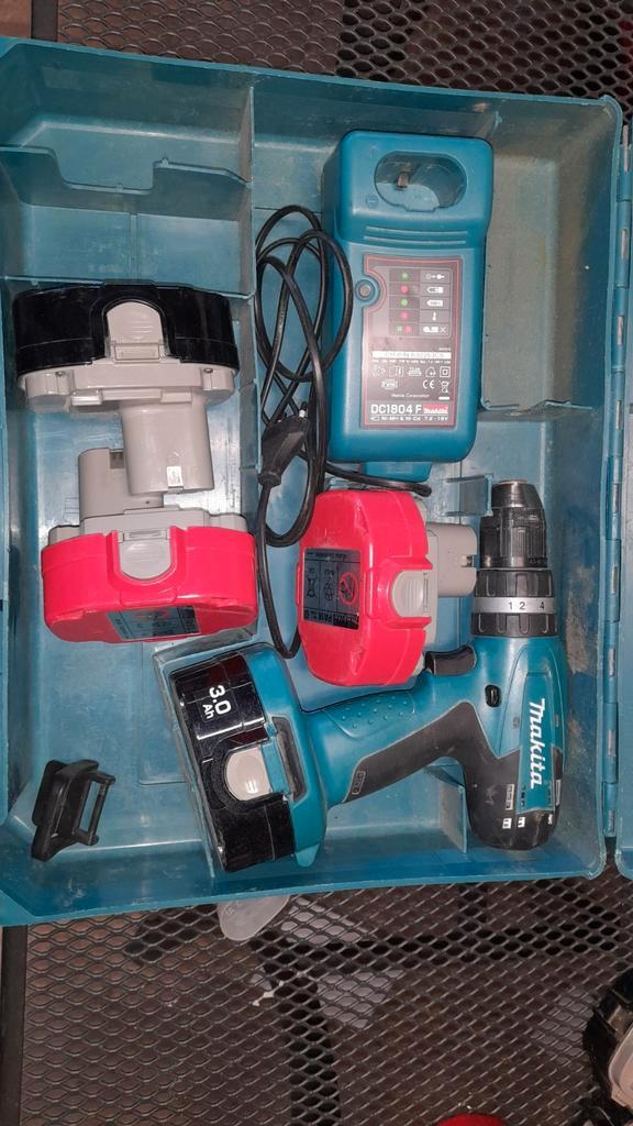 Makita 12V/14v/18v Gereedschap Collectie, Doe-het-zelf en Verbouw, Gereedschap | Boormachines, Gebruikt, Boor- en Schroefmachine