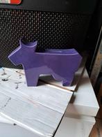 Spaarpot paarse koe, Verzamelen, Spaarpotten, Ophalen of Verzenden, Zo goed als nieuw, Steen, Aardewerk of Keramiek, Dier