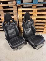 Recaro Sportster CS Black leder, Ophalen, Gebruikt, Porsche