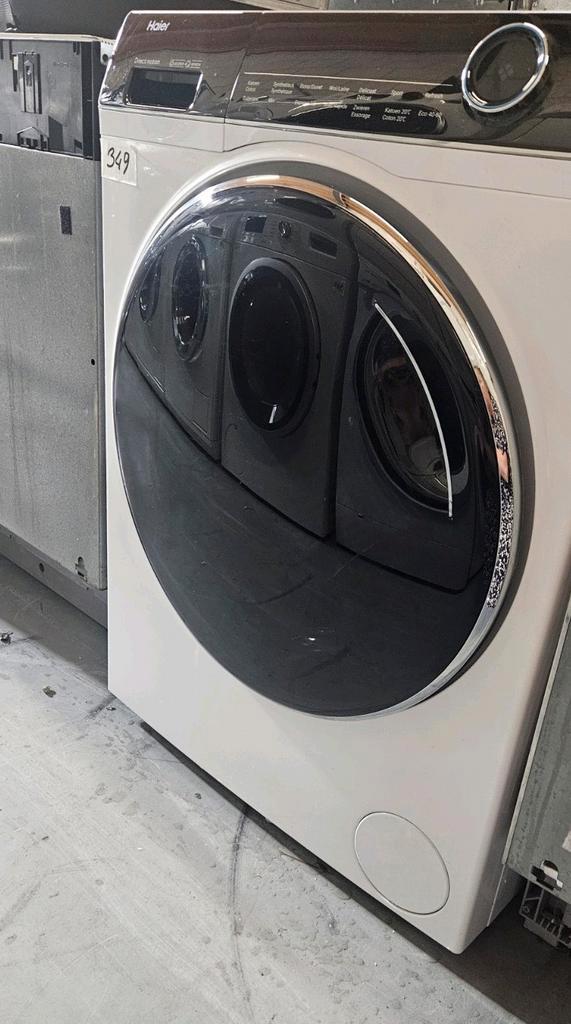 Haier wasmachine 9 kilo, Witgoed en Apparatuur, Wasmachines, Gebruikt, 8 tot 10 kg, 85 tot 90 cm, 1200 tot 1600 toeren, Energieklasse A of zuiniger