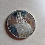 Titanic (ik denk zilveren) penning scheepvaart munt, Postzegels en Munten, Penningen en Medailles, Ophalen of Verzenden, Overige materialen