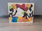 Haitiaanse markt schilderij op linnen, Antiek en Kunst, Ophalen
