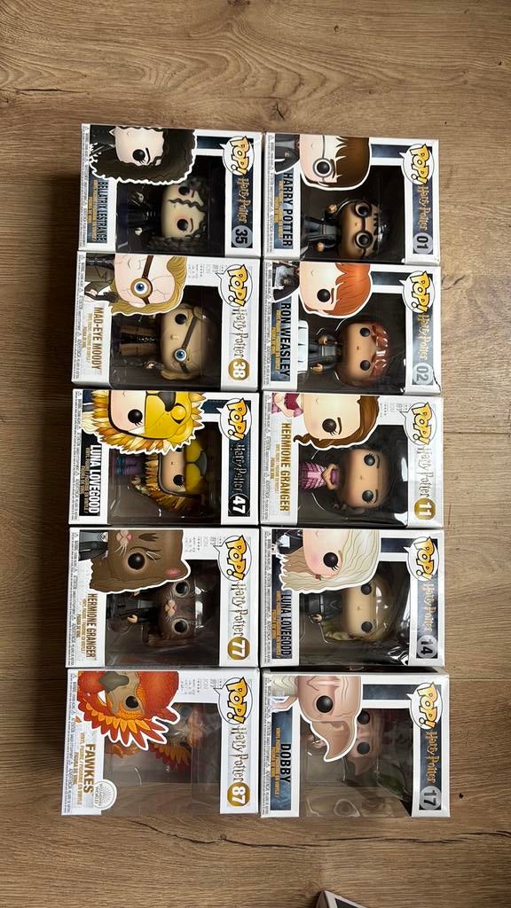 Harry Potter Funko pops, Ophalen of Verzenden, Zo goed als nieuw