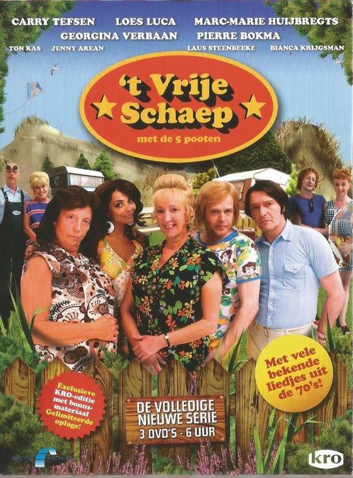 DVD ’t vrije Schaep (2e seizoen), Cd's en Dvd's, Dvd's | Tv en Series, Zo goed als nieuw, Komedie, Alle leeftijden, Ophalen of Verzenden