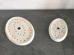 2 oude lekschalen, uitlekborden, Ophalen of Verzenden, Huis en Inrichting