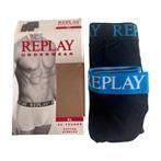 Replay Heren Boxers – 2 stuks (Maat XL), Kleding | Heren, Ondergoed, Trerè Innovation S.r.l. Unipersonale, Zwart, Ophalen of Verzenden