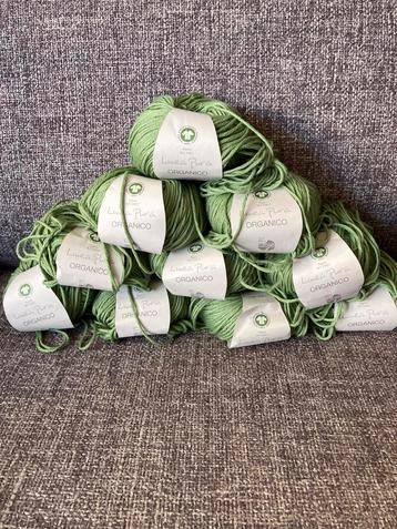 Pakket van 10 Bollen Lana Grossa Organico kleur 135 beschikbaar voor biedingen
