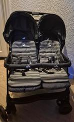 Joie Duobuggy Aire Twin - Donkergrijs, Kinderen en Baby's, Gebruikt, Duowagen, Ophalen, Kinderwagen