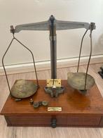antiek apothekersweegschaal London met gewichtjes, Antiek en Kunst, Antiek | Gereedschap en Instrumenten, Ophalen