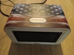 Big Ben stijlvolle wekkerradio met Amerikaanse vl, Witgoed en Apparatuur, Wekkers, Ophalen of Verzenden, Zo goed als nieuw