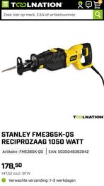 Stanley Fatmax Reciprozaag FME365K-QS - Nieuw in doos, 70 mm of meer, Nieuw, 600 tot 1200 watt, Ophalen of Verzenden