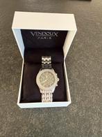 Vendoux Paris Dameshorloge met Strass, Overige merken, Staal, Verzenden, Polshorloge