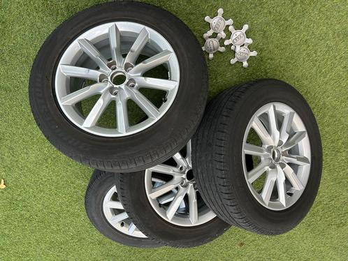 Set zomer en winterbanden Audi Q3, Auto-onderdelen, Banden en Velgen, Banden en Velgen, Zomerbanden, 17 inch, 215 mm, Ophalen