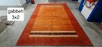 Perzisch tapijt Gabbeh 3x2 handgeknoopt vloerkleed, 200 cm of meer, Nieuw, 150 tot 200 cm, Bruin
