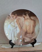 Prachtig vintage wand- tafelbord, Ophalen of Verzenden, Zo goed als nieuw, Rond