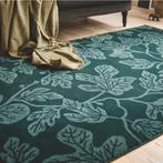 Mooi vloerkleed met bladmotief, Ophalen, 100 tot 150 cm, Zo goed als nieuw, 150 tot 200 cm