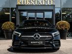 Mercedes A-klasse A250e AMG|PANO|BURMESTER|CAMERA|18'', Auto's, Mercedes-Benz, Gebruikt, Euro 6, 4 cilinders, Zwart