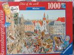 RAVENSBURGER    MUNCHEN   1000 STUKJES, Verzenden, 500 t/m 1500 stukjes, Gebruikt, Legpuzzel