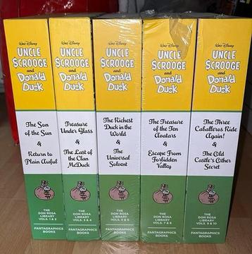 Complete Don Rosa library deels nieuw in plastic beschikbaar voor biedingen