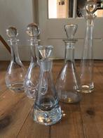 5 luxe Karaffen, Verzamelen, Glas en Borrelglaasjes, Ophalen, Zo goed als nieuw, Overige typen
