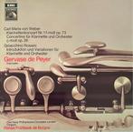 Weber & Rossini - Klarinetconcerten, Cd's en Dvd's, Vinyl | Klassiek, Ophalen of Verzenden, Zo goed als nieuw, Romantiek, 12 inch