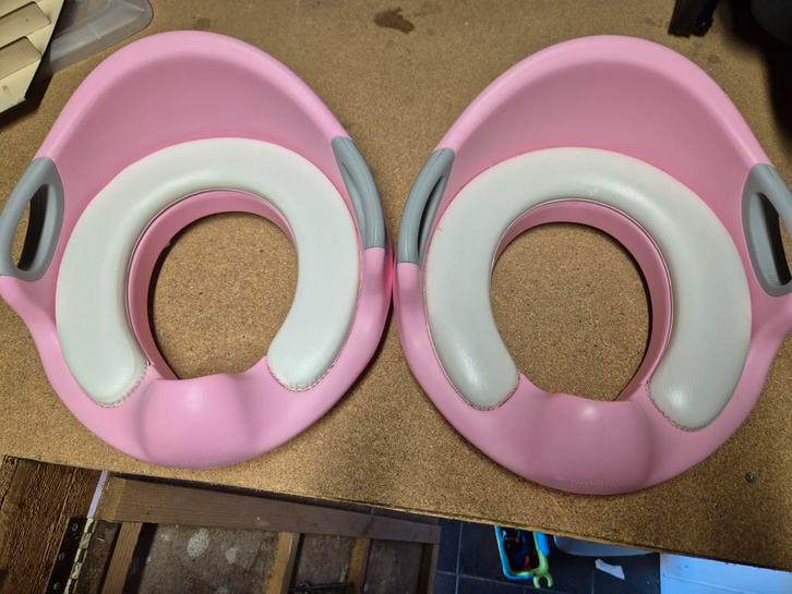 Navaris wc verkleiner roze 2 stuks, Kinderen en Baby's, Kinderspulletjes, Zo goed als nieuw, Ophalen of Verzenden