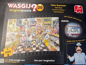 Wasgij Original 20 Puzzel - Fishy Business! 1000 Stukjes beschikbaar voor biedingen