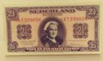 Muntbiljet 2,5 gulden 1945 Wilhelmina, cat. PL16.c2 / 15-1c, Verzenden, 2½ gulden, Los biljet