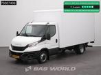Iveco Daily 35C16 Laadklep Dubbellucht 160PK Bakwagen Airco, Auto's, Stof, Gebruikt, Euro 6, Wit