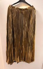 Feestrok goud lange gouden Kerst Nieuwjaar plooirok nieuw XL, Kleding | Dames, Rokken, Overige kleuren, Maat 46/48 (XL) of groter