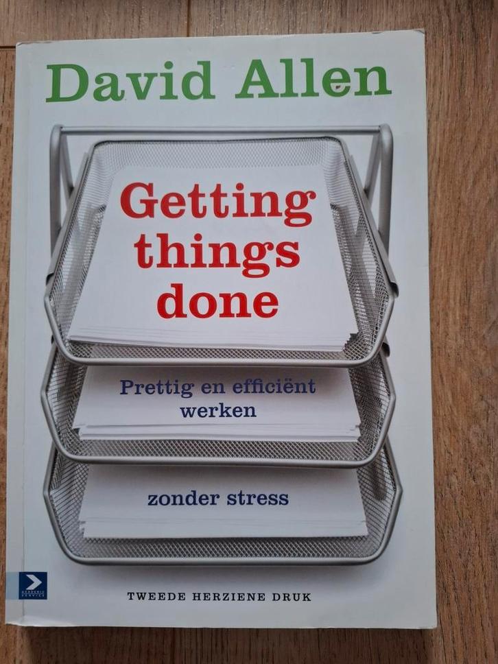 David Allen - Getting things done, Boeken, Wetenschap, Zo goed als nieuw, Sociale wetenschap, Ophalen of Verzenden