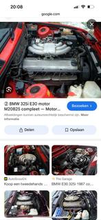 Gezocht motor bmw e30 320i, Verzenden, BMW