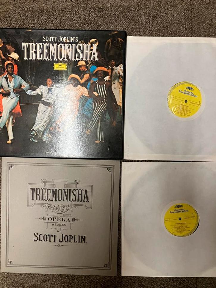 Scott Joplin - Treemonisha - Opera Box 2LP  + Boek, Cd's en Dvd's, Vinyl | Klassiek, Nieuw in verpakking, Modernisme tot heden